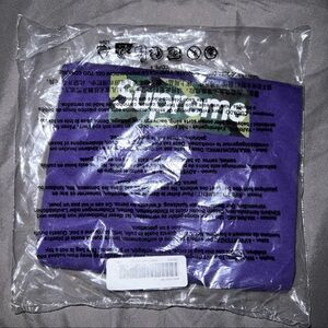 FW23 Supreme Camo box logo purple Size M Brand New